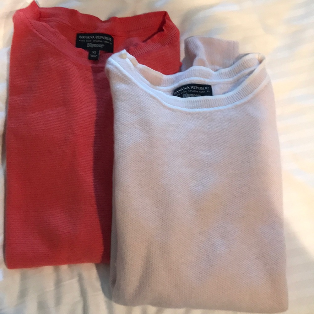 2 Italian wool sweaters. Great condition!